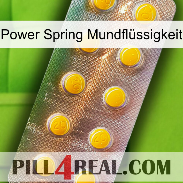 Power Spring Mundflüssigkeit new11